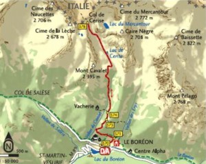 col de cerise